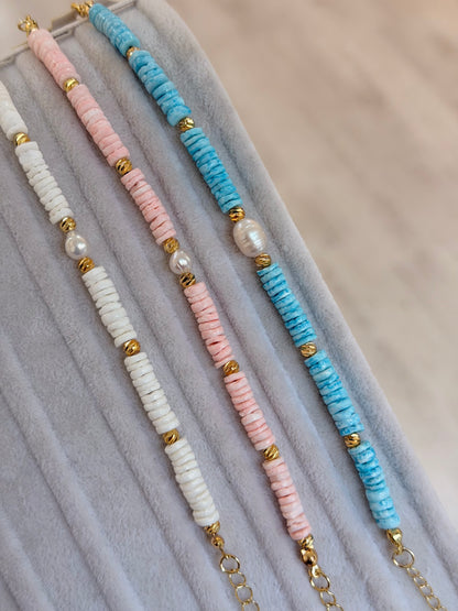 Perlenarmband mit Süßwasserperle