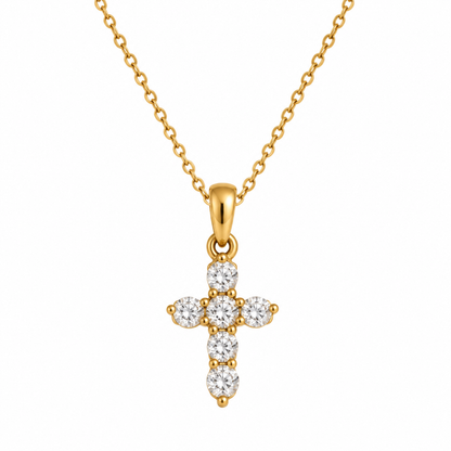 Heavenly Cross Halskette