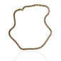 Luxe Baguette Halskette | 14K vergoldet