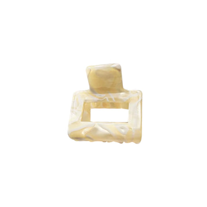 Elegant Square Clip | Ivory
