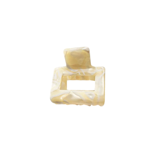 Elegant Square Clip | Ivory