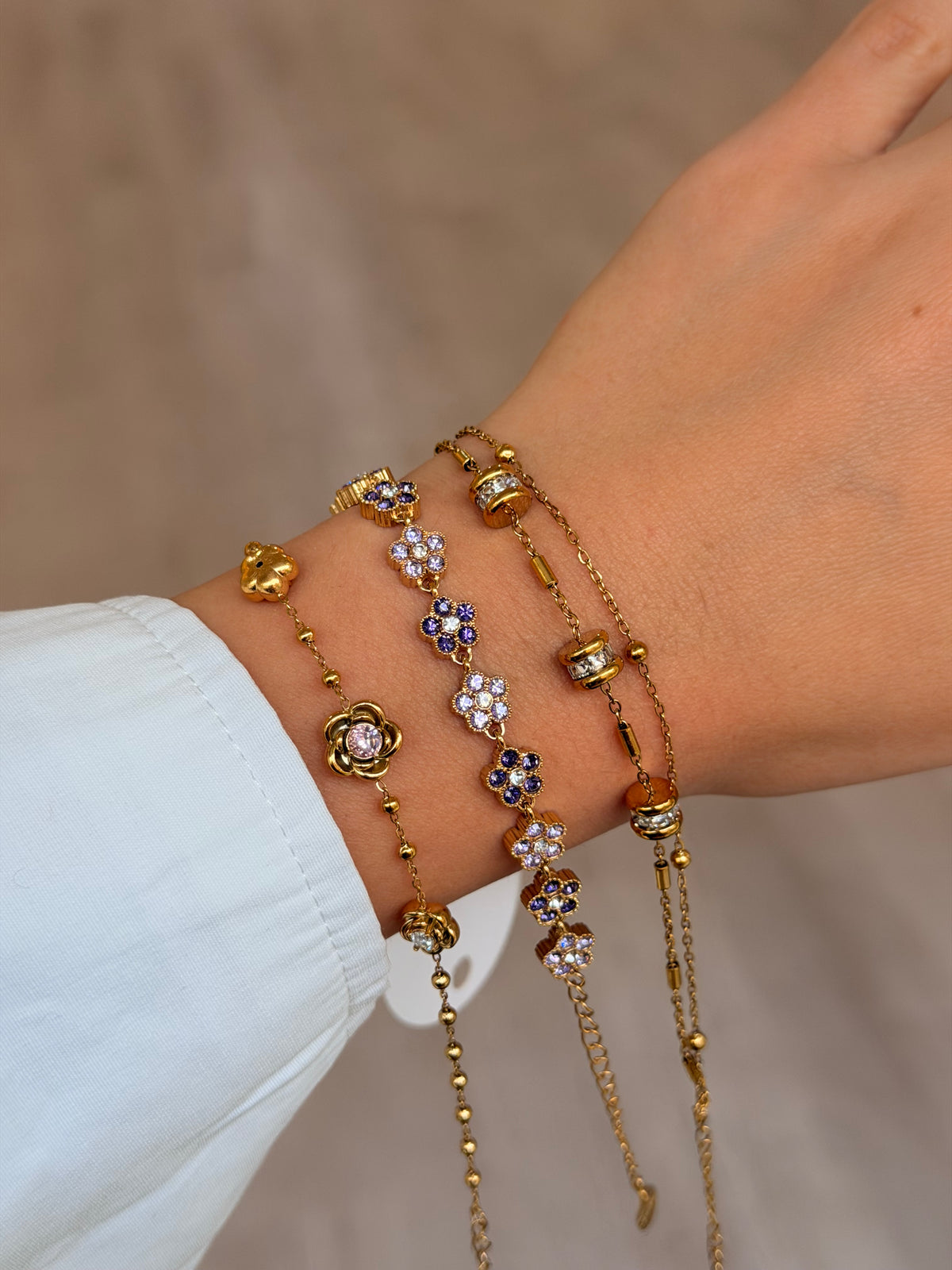 Florence Violet Armband
