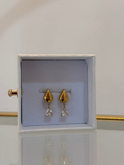 Crystal Drop Ohrringe