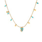 Turquoise Charm Chain
