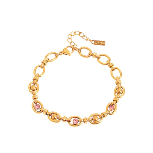 Rosé Sparkle Armband