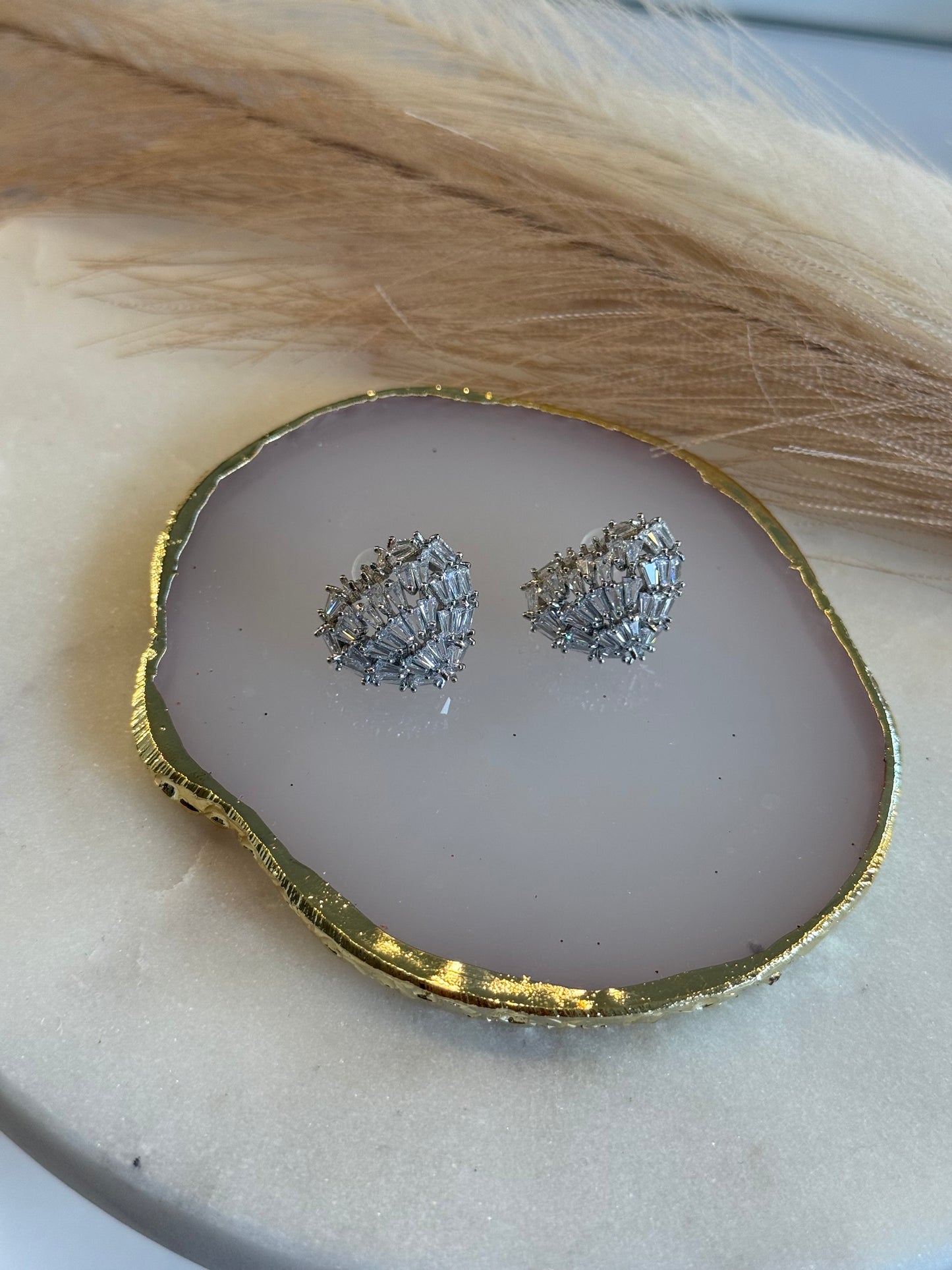 Sparkling Zirkonia Hearts