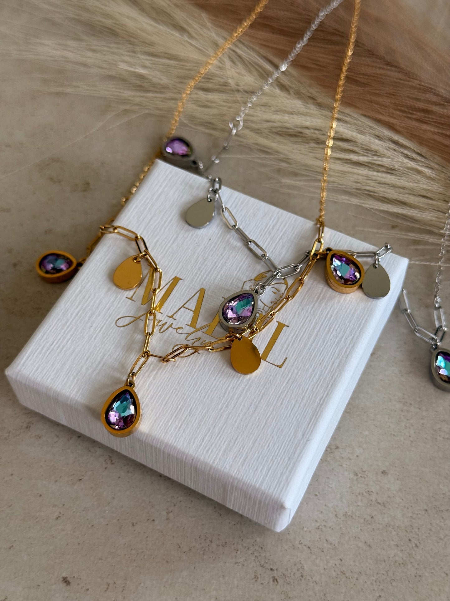 Iris Drops Halskette