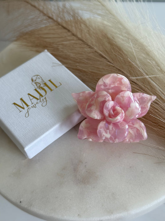 Rosy Blossom Haarspange | Rose