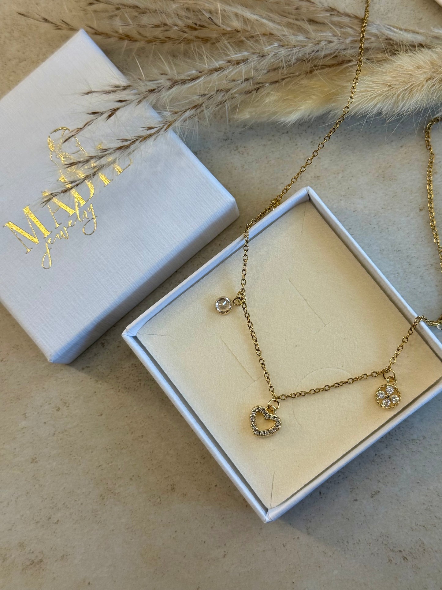 Heart Shine Halskette