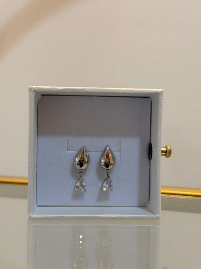 Crystal Drop Ohrringe