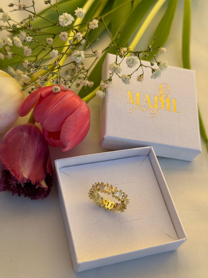 Sparkle Ring | 18K vergoldet
