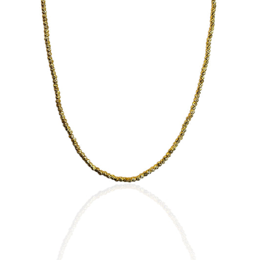 Dorika Perlen Kette | 18K vergoldet