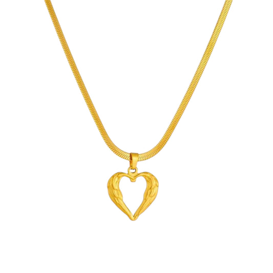 Angel Heart Kette | Stainless Steel