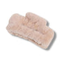 Brown Fluffy Hair Clip
