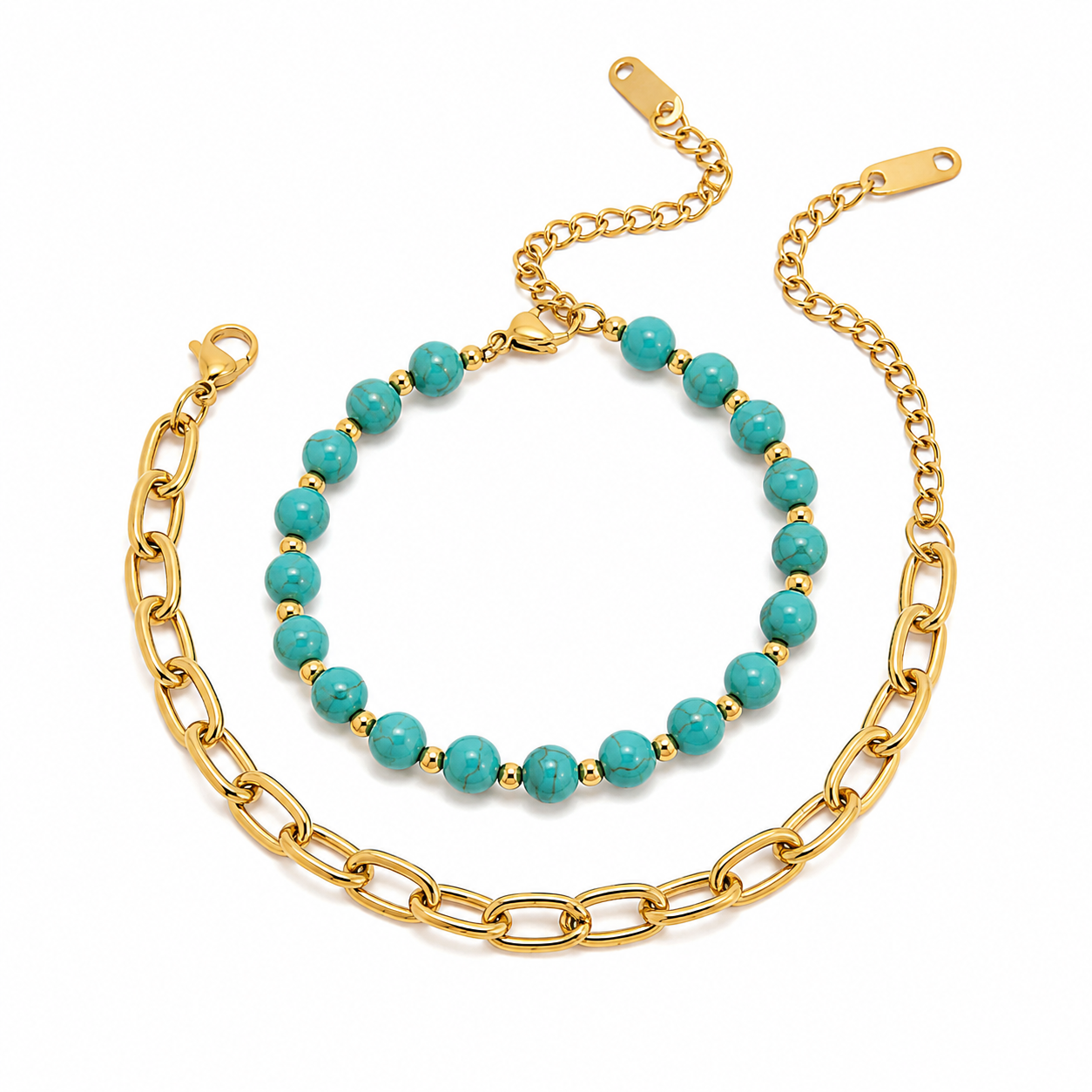 Santorini Glow Armband Set