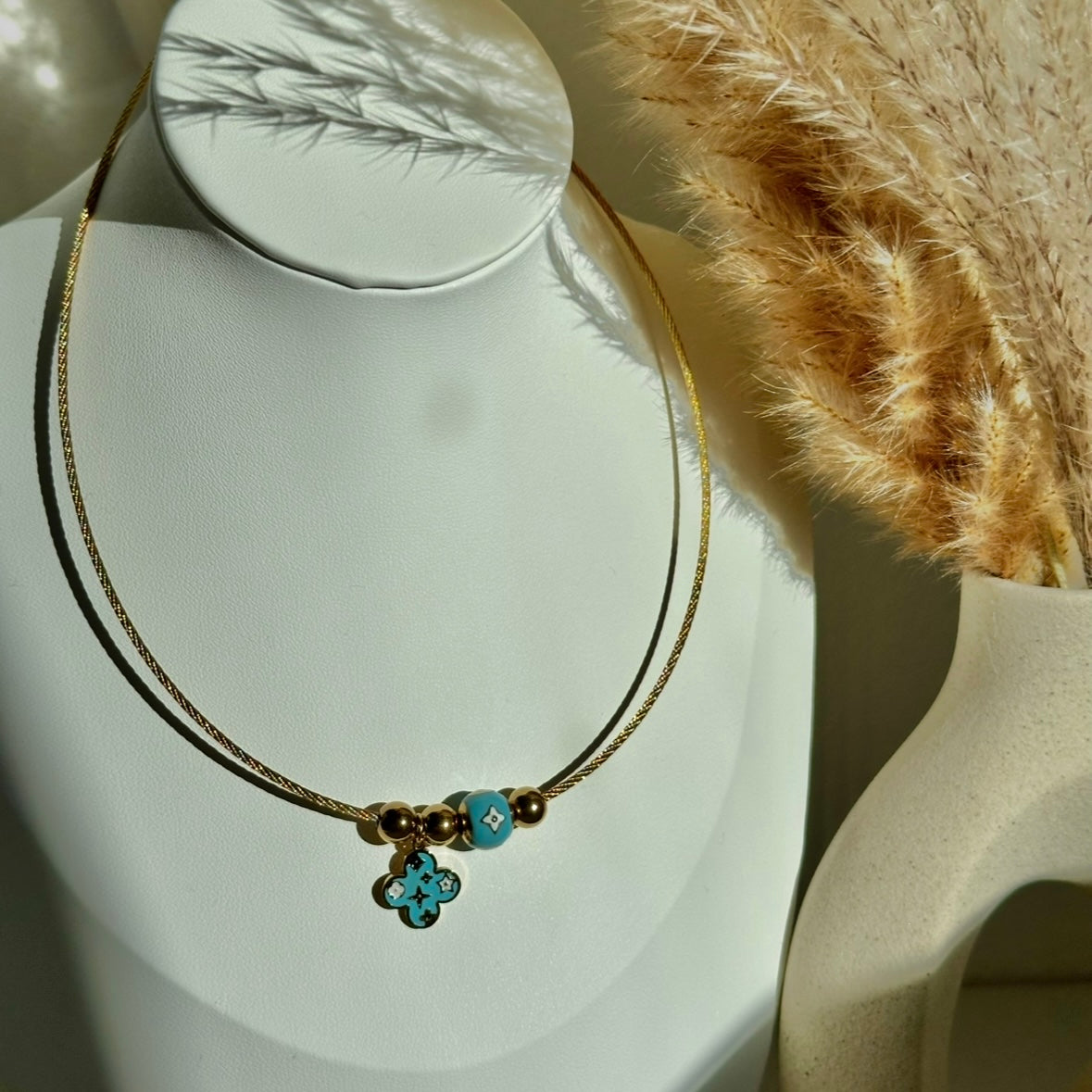 Azure Bloom Kette