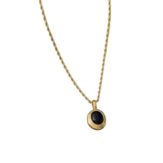 Day & Night Halskette | 18K vergoldet