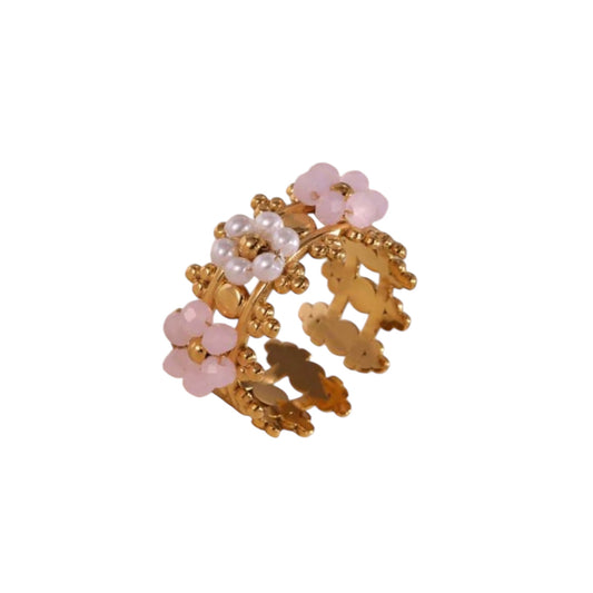Bloomy Ring - Rosa