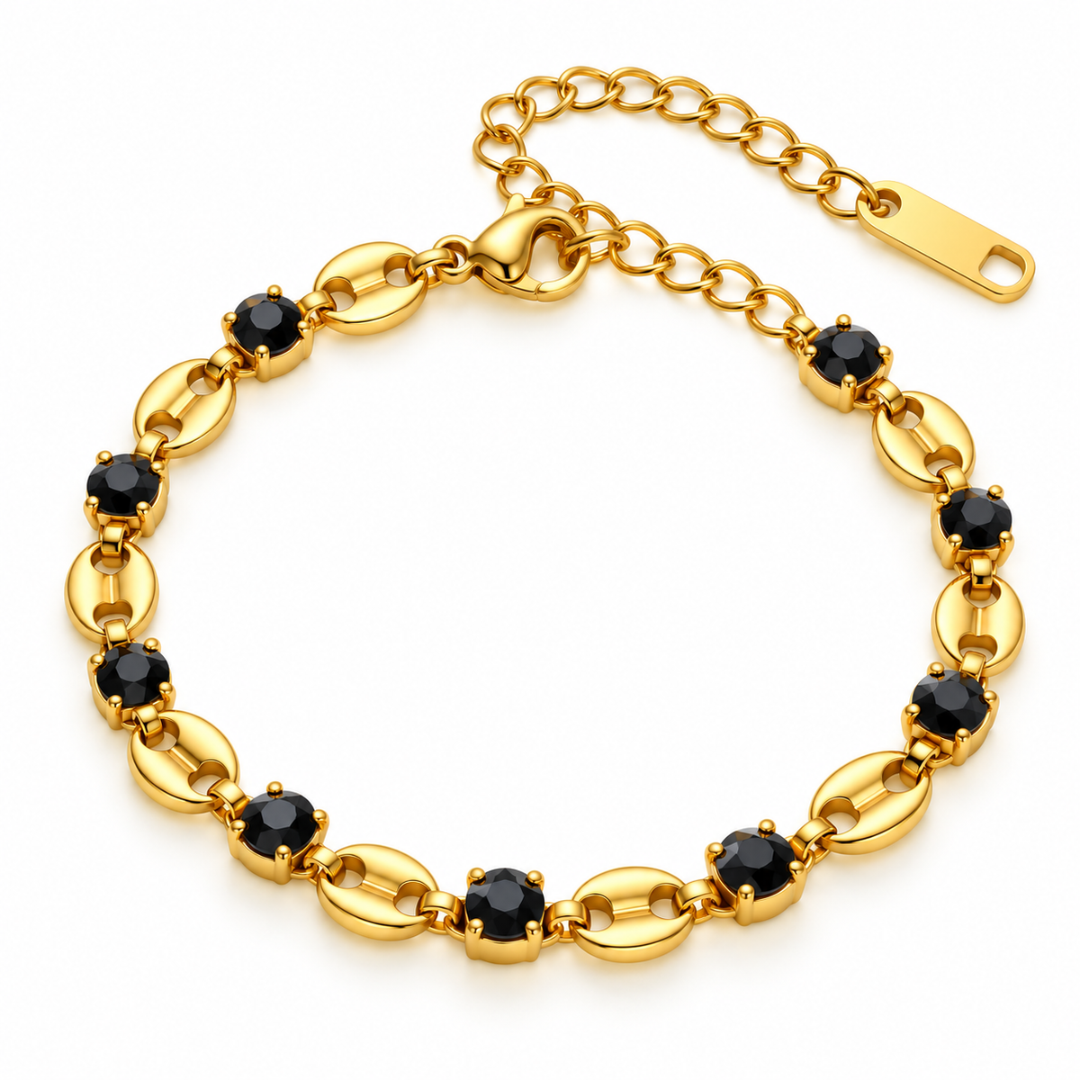 Noir Armband