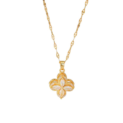 Golden Spin Halskette