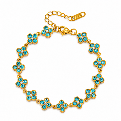 Azure Bloom Armband