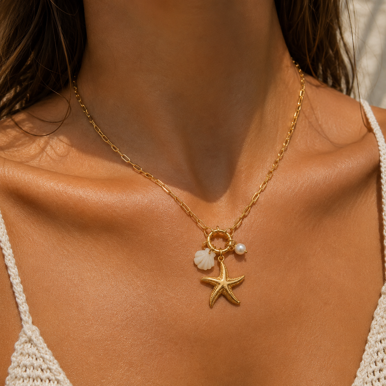 Star Charm Kette
