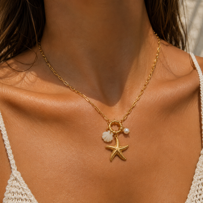 Star Charm Kette
