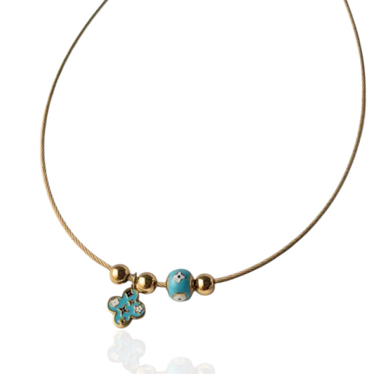 Azure Bloom Kette
