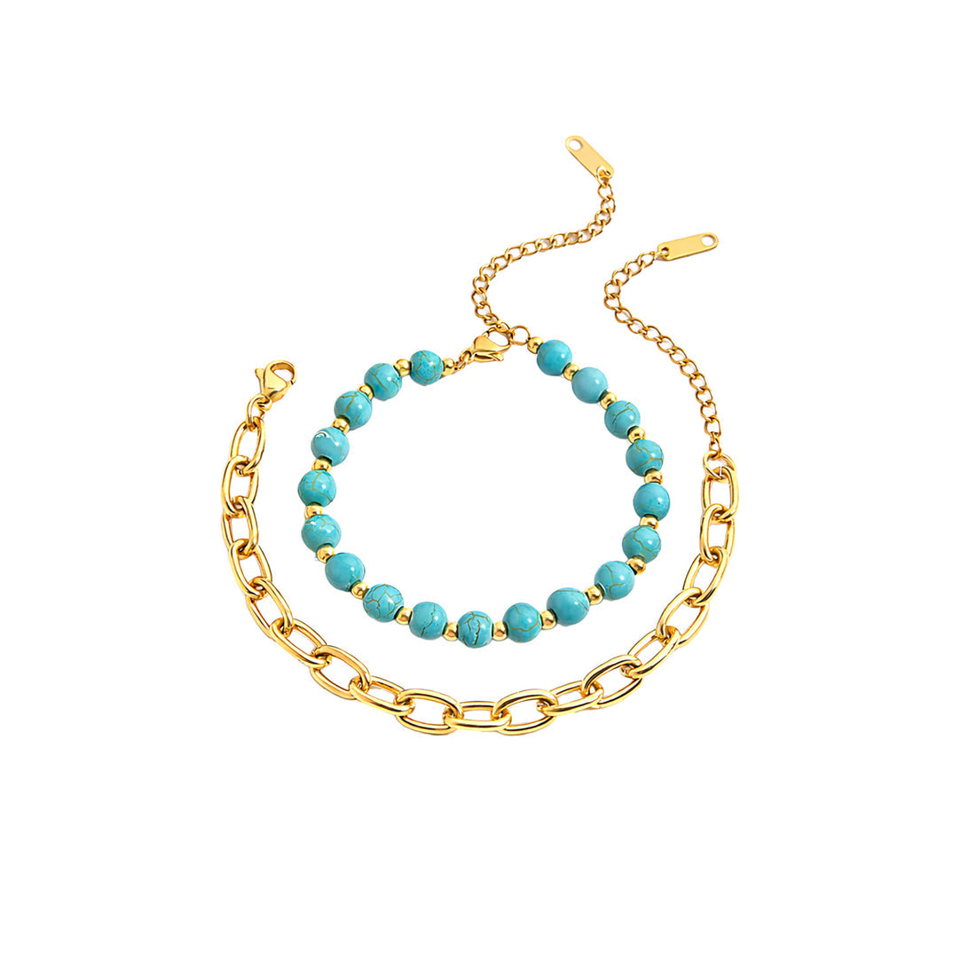 Santorini Glow Armband Set