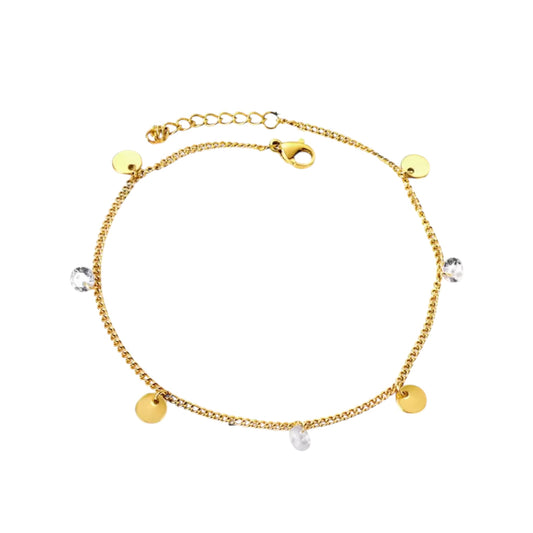 Coin & Crystal Fusskettchen